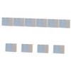 LALAFINA 40pcs Non- Bead Mats for Jewelry Making Crafting Accessories Washable Flocking Material Cushioning for Bead Stringing Random Colors view 1