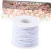 HAPINARY 1Roll White Elastic Line Stretchy Cord for Handmade Jewelry Bracelets and Crafts Durable Elastic Thread for Beading and DIY Projects view 3
