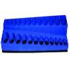 24 Hole Shallow with Deep Socket Organizer - Neon Blue view 1