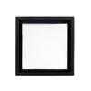 Creative Mark Illusions Floater Frame For 3/4" Deep Canvases - 24x24 Black - No Glass or Backing - Wood Composite Floating Illusion Frame for Canvas Paintings- With Hanging Hardware view 1