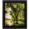 Creative Mark Illusions Floater Frame For 3/4" Deep Canvases - 24x24 Black - No Glass or Backing - Wood Composite Floating Illusion Frame for Canvas Paintings- With Hanging Hardware view 2