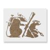 Mount Up Banksy Stencil - Capture The Spirit of Urban Banksy Stencil Art in Your Projects, Banksy Stencil view 1