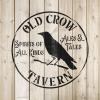 Old Crow Tavern Stencil - Unleash Creepy Creativity with Halloween Stencils, Stencils, Paint view 4