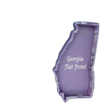 Georgia - Flat Front - Silicone Freshie Mold -