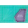 Georgia - Flat Front - Silicone Freshie Mold - view 2