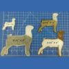 Show Goat - Silicone Freshie Mold - Small - 4.25" x 4" - view 3