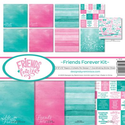 Reminisce Friends Forever Scrapbook Collection Kit