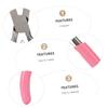 STOBOK 3pcs High-carbon Steel Craft Plier Coated Beading Tool for Jewelry Making Comfortable Grip for Home and Shop Use view 4