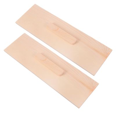 HOODANCOS 2pcs Multifunctional Wooden Soap and Toast Mold Lids Handmade Pine Covers for DIY Craft for Soap Making and Baking Practical and Easy to Use