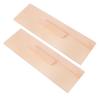 HOODANCOS 2pcs Multifunctional Wooden Soap and Toast Mold Lids Handmade Pine Covers for DIY Craft for Soap Making and Baking Practical and Easy to Use view 1