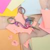 JubileeYarn Flamingo Craft Embroidery Scissors - Rainbow - 1 Pair view 2