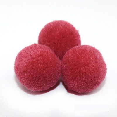 HZLXF1 50Pcs/Bag 30mm Pompom Ball Suitable for DIY Wedding Home Crafts Clothing Jewelry Scarf Wedding Sewing Accessories Craft Decorations (Color : NO.37, Size : 30mm)