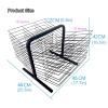 VsoxA Art Drying Rack for Classrooms Paint Drying Rack, 20/50 Removable Shelves, Sturdy Metal Artwork Storage Display Rack for Schools, Art Studio, Preschool (Size : 20 Shelves) view 2