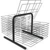 VsoxA Art Drying Rack for Classrooms Paint Drying Rack, 20/50 Removable Shelves, Sturdy Metal Artwork Storage Display Rack for Schools, Art Studio, Preschool (Size : 20 Shelves) view 4