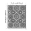 Flower Background Board Die Cuts for Card Making, Square Metal Cutting Dies for Paper Scrapbooking, DIY Stencils for Album Party Wedding Festivals Decoration view 2
