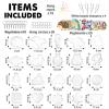 FUNZBO 20 pcs Pegboards for 5mm Fuse Beads Project- Animal Shape Pegboards for Arts and Crafts with Keychains, Hang Ropes and Tweezers, Gifts for Boys and Girls (Beads Not Included) view 2