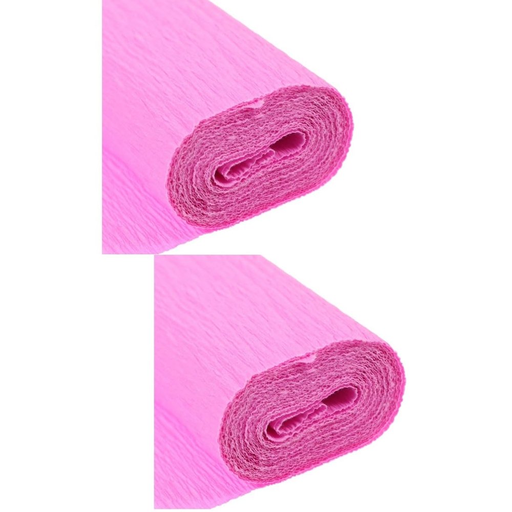 TEHAUX 2rolls Elegant Crepe Paper for DIY Decor Flower Making Party Supplies Rustic Paper for Art Craft Projects