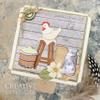 Sam Poole Creative Expressions Rustic Homestead Kitchen Shelf Accessories Craft Die, Brown, 3.1 x 0.5 in view 4