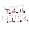 LALAFINA 3pcs Weaving Set Lacing Needles for DIY Jewelry Lacing Stitching Tools Essential for view 2