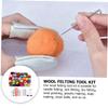 STOBOK 73pcs Wool Felt Making Kit Felting Tools Storage Case for Craft Projects Includes Needles Scissors and Finger Covers view 4