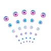LALAFINA 3pcs Craft Beads for Jewelry Making DIY Faux Pearls Plastic Beads Necklace Bracelet view 4