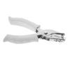 ULDIGI Chic Workmanship Paper Puncher Mini Hole Punch Office Tool White Single Hole Puncher Hand-held Punching Machine view 1