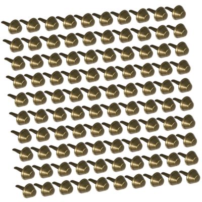 TEHAUX 200pcs Bag Bottom Rivets Spikes Purse Making Hardware Sewing Pins High Strength Tenacity Studs for DIY Projects