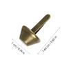 TEHAUX 200pcs Bag Bottom Rivets Spikes Purse Making Hardware Sewing Pins High Strength Tenacity Studs for DIY Projects view 4