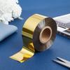 GORGECRAFT 120m*30mm Hot Stamping Foil Paper Gold Metallic Paper & Foil Heat Transfer Foil Paper Elegance Printer Craft Paper for Leather Bronzing Machine PU Heat Transfer Anodized Gilded view 4