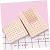 STOBOK 2pcs Wooden Base for Clay Figurines Rack Display Stand Square Risers for Decor Polymer Clay Sculpture view 2