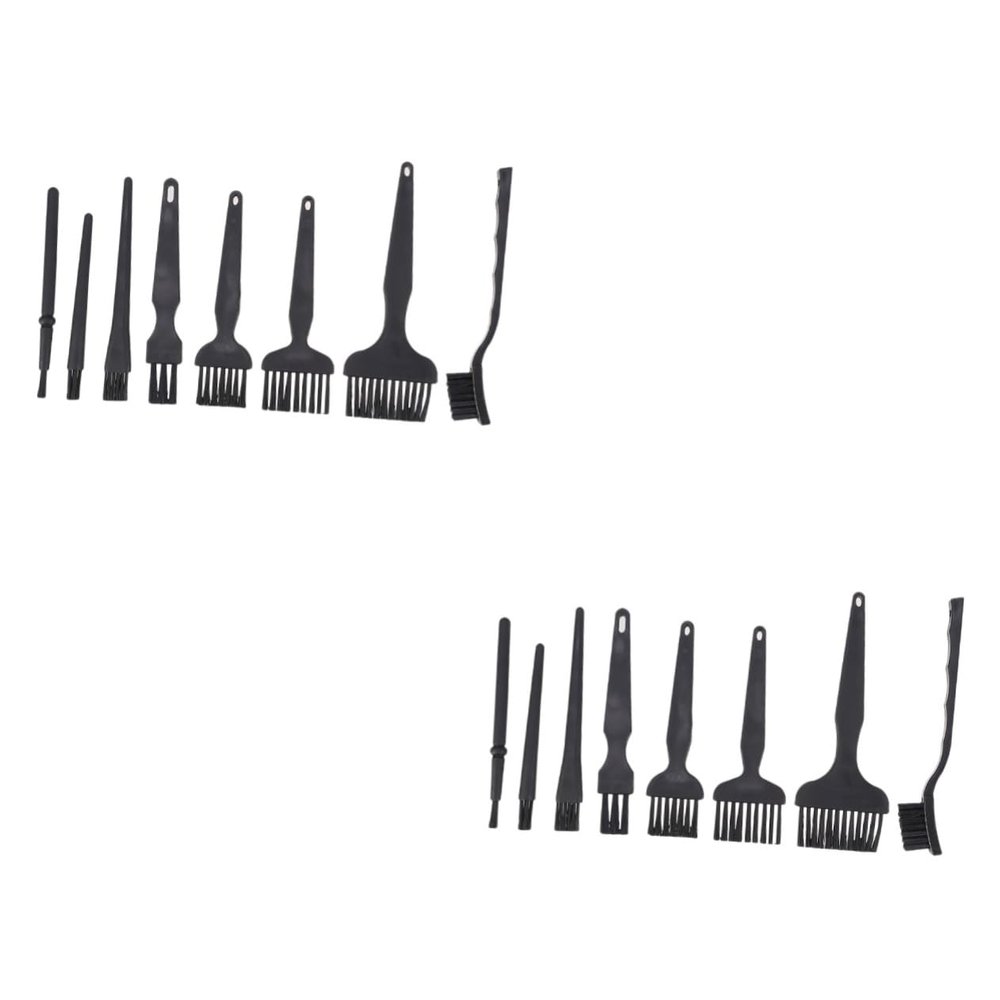 Gatuida 16pcs Keyboard Brush Static Accessories Cleaning Dust Remover for Keyboard Motherboard Computer Air Conditioner