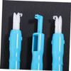 NUOBESTY 10pcs Sewing Needle Inserter Double Function Threader Needle Holder for Sewing Machines Made view 2