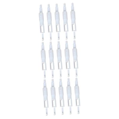 NUOBESTY 15pcs Automatic Needle Threader for Home Sewing Machines Convenient Needle Inserter Tool for Projects and Crafting