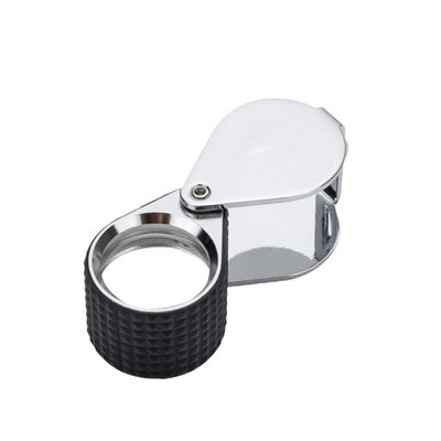 NUOBESTY Portable Led Illuminated Jewelry Magnifier with Metal Case Handheld Loupe for Diamond Testing Coins Gems and More Jewelers and Collectors