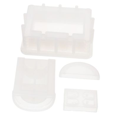 OATIPHO 1set Epoxy Silicone Casting Mold for Treasure Chest Jewelry Holder Silicone Craft Mold for Projects and Crafts