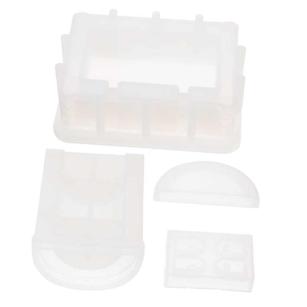 OATIPHO 1set Epoxy Silicone Casting Mold for Treasure Chest Jewelry Holder Silicone Craft Mold for Projects and Crafts
