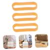 TEHAUX 3sets Pottery Mold Binding Pottery Mold Belt Elastic Band Tools Fixed 3pcs*3 Random Color view 2
