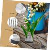 SHINEOFI 2pcs Flower Arrangement Holder Steel Flower Container Chic Stand for Home Decor Artificial Bouquet Stand view 2