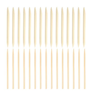 HOODANCOS 200pcs Wooden Pens for Boys and Girls Scratch Paper Pens Wood Scratch Stylus DIY Art Tools