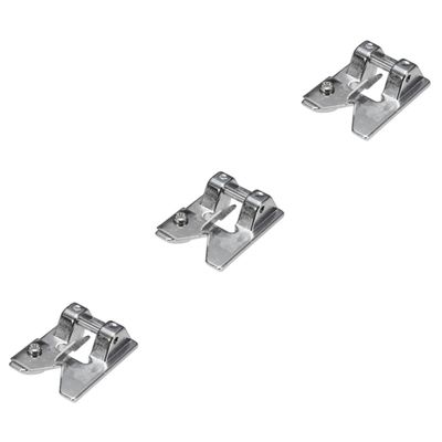 NUOBESTY 3pcs Narrow Rolled Presser Foot Fringe Foot 27mm x 21mm Compatible More