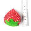 NUOBESTY 10pcs Strawberry Shaped Pin Cushion Cute Needle Holder for Sewing Quilting and Crafts Handy Sewing Tool for Organizing and Needles view 1