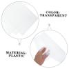NUOBESTY 3pcs Transparent Anti-Slip Sketch Mat for Students Lightweight Writing Board for Home Office and School Use Smooth Surface for Easy Writing Thin view 3