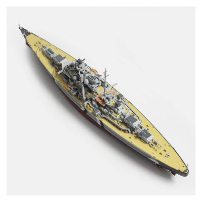 GeRRiT 1: 1000 World War II Ship Model Battleship Model