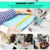 EXCEART 1set Rolled Presser Foot for Sewing Machines Easy to Install for Clothing Home Decor Polished for view 3