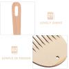 EXCEART 8pcs Tapestry Weaving Tool Set Natural Knitting Needles and Weaving Sticks for DIY Handcrafts for Beginners and Experienced view 3