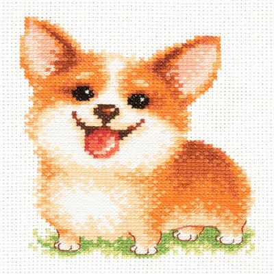 Cross Stitch Embroidery Kits for Adults and Beginners Keep a Smile 10x13cm/3.94x5.12