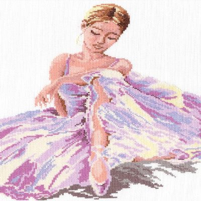 Magic needle Cross Stitch Embroidery Kits for Adults and Beginners Ballerina 24x30cm/9.45x11.81, MN65-01