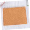 NUOBESTY Fine Grain Cork Rubber Stamp Handle Wood Material for Stamp Making Scrapbooking view 3