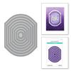 Spellbinders S5-613 Mirrored Arch Labels Etched Dies from The Mirrored Arch Collection view 2
