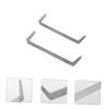 HOODANCOS 2pcs Double-Ended Stainless Steel Clay Trimming Tools Set for Pottery Shaping Durable and Versatile Set for Artists and for Clay Sculpting and Foot Trimming view 2